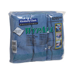 View more details about Wypall Blue Microfibre Cloth (Pack of 6)