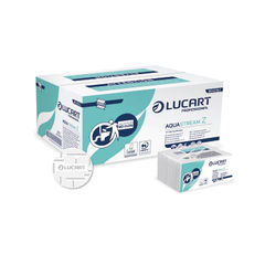 View more details about Lucart Aquastream Z-Fold Hand Towels (Pack of 15)