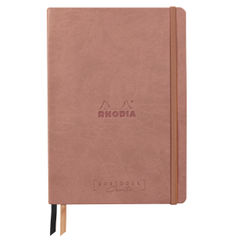 View more details about Clairefontaine Rhodiarama Creation Dot Goalbook A5 Rosewood