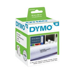 View more details about Dymo 36 x 89mm White LabelWriter Label (Pack of 520)