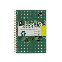 View more details about Pukka Pad A5 Recycled Wirebound Notebook (Pack of 3)