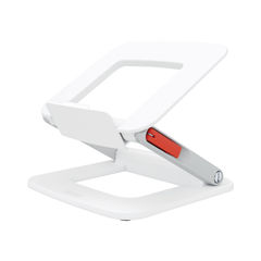 View more details about Leitz Ergo Adjustable Multi-Angle Laptop Stand White 258x45x253mm