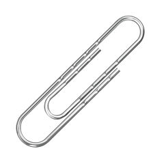 View more details about Q-Connect 77mm Wavy Paperclips (Pack of 100)