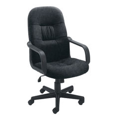 View more details about Jemini Ouse Charcoal Fabric Executive Office Chair