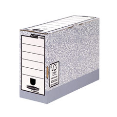 View more details about Bankers Box Foolscap Grey Transfer Files (Pack of 10)