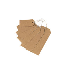 View more details about Strung Tag 70x35mm Buff (Pack of 1000)