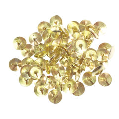 View more details about Brass Drawing Pins 11mm (Pack of 1000)