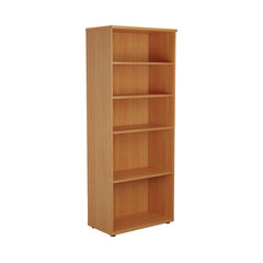 View more details about First H2000mm Beech Wooden Bookcase