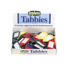 View more details about Stephens Assorted Tabbies Keyrings Display (Pack of 50)