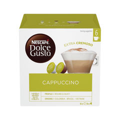 View more details about Nescafe Dolce Gusto Cappuccino Capsules (Pack of 48)
