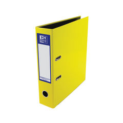 View more details about Oxford A4 Yellow 70mm Laminated Lever Arch File