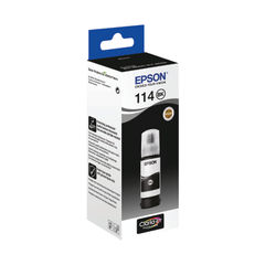 View more details about Epson 114 Ink Bottle EcoTank Pigment Black