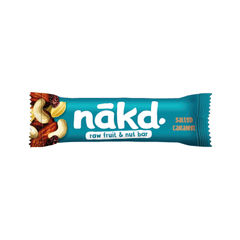 View more details about Nakd Gluten Free Salted Caramel Snack Bar 35g (Pack of 18)