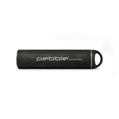 View more details about Veho Pebble Ministick 2,200mAh Emergency Portable Rechargeable Power Bank Black