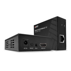 View more details about Lindy HDMI and IR over 100Base-T IP Extender Black