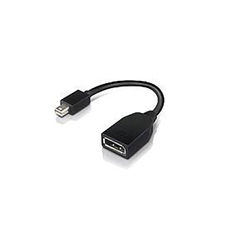 View more details about Lenovo 4X90L13971 Mini DisplayPort to DisplayPort Adapter Cable Black