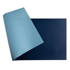 View more details about Exacompta Bee Blue Deskmat 35x60cm Light Blue/Navy