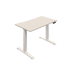 View more details about Okoform Dual Motor Sit/Stand Heated Desk 1800x800x645-1305mm White/White