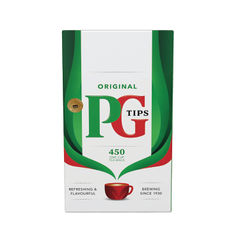 View more details about PG Tips One Cup Square Tea Bags (Pack of 450)