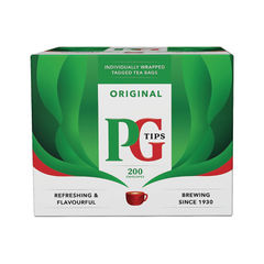 View more details about PG Tips Tea Bag Envelope (Pack of 200)