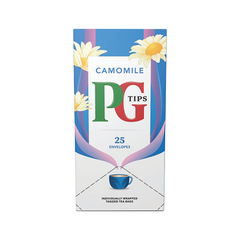 View more details about PG Tips Camomile Envelope Tea Bags (Pack of 25)