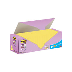 View more details about Post-it Super Sticky Yellow 76x76mm Z Notes Canary (Pack of 24)