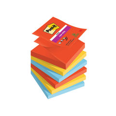 View more details about Post-it Z-Notes Playful Colour 76x76mm (Pack of 6)