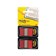 View more details about Post-it 25mm Red Index Tabs, Pack of 100