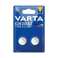 View more details about Varta CR2032 Lithium Coin Cell Battery (Pack of 2)
