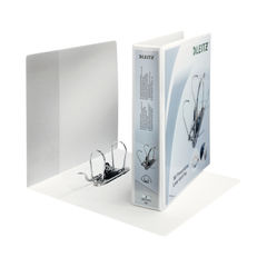 View more details about Leitz 180 White 80mm Presentation Lever Arch File (Pack of 10)