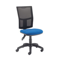 View more details about First Medway Blue High Back Mesh Operator Office Chair