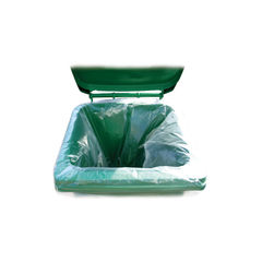 View more details about 2Work Clear Wheelie Bin Liner (Pack of 100)
