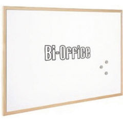 View more details about Bi-Office Light Grey Magnetic Whiteboard 900 x 600mm