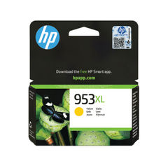 View more details about HP 953XL High Capacity Yellow Ink Cartridge - F6U18AE
