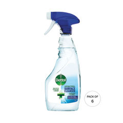 View more details about Dettol Disinfectant Trigger Spray No Fragrance 500ml (Pack of 6)