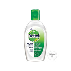 View more details about Dettol Hand Sanitiser Gel On the Go 50ml (Pack of 12)
