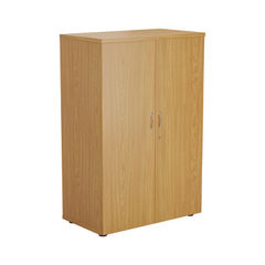 View more details about First H1200mm Nova Oak Wooden Storage Cupboard