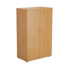 View more details about First H1600mm Beech Wooden Storage Cupboard