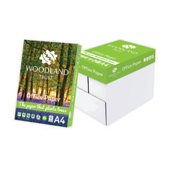 View more details about Woodland Trust A4 75gsm Office Paper (Pack of 2500)