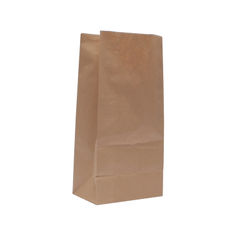 View more details about Brown Paper Bags W250 x D150 x H305mm (Pack of 500)