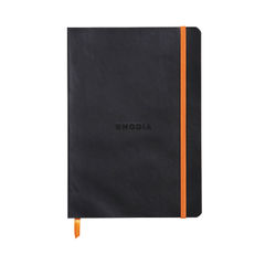 View more details about Rhodiarama Soft Cover Notebook 160 Pages A5 Black