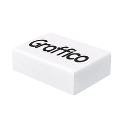 View more details about Graffico Plastic Eraser White (Pack of 45)