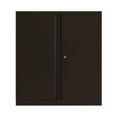 View more details about Bisley 1000mm Black 2 Door Empty Cupboard