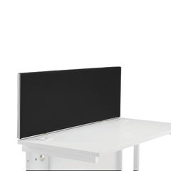 View more details about First W1200 x H400 mm Black Desk Mounted Screen