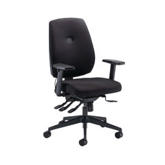 View more details about Cappela Agility Black High Back Posture Office Chair