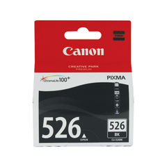 View more details about Canon CLI-526BK Black Ink Cartridge - 4540B001