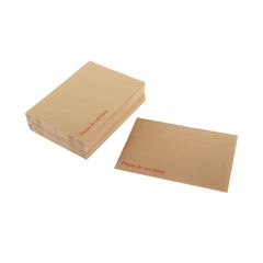 View more details about Q-Connect Envelope 238x163mm Board Back Peel and Seal 115gsm Manilla (Pack of 12