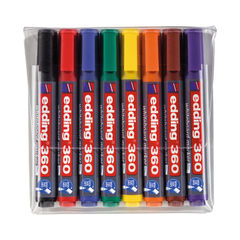 View more details about edding 360 Assorted Drywipe Markers (Pack of 8)