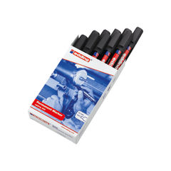 View more details about edding 300 Black Permanent Bullet Tip Markers (Pack of 10)
