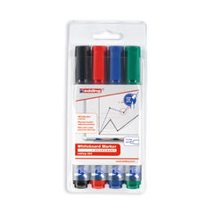 View more details about edding 360 Assorted Drywipe Markers (Pack of 4)